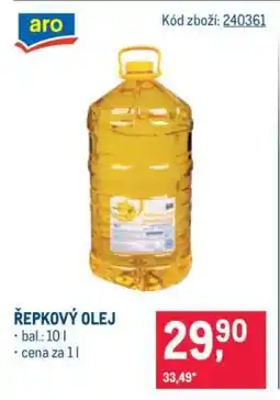 Makro Řepkový olej nabídka
