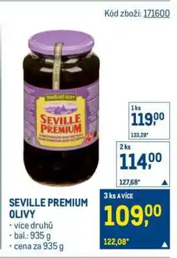 Makro Seville Premium Olivy nabídka