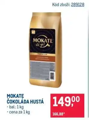 Makro Mokate čokoláda hustá nabídka