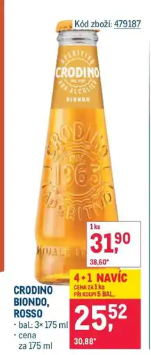 Makro CRODINO BIONDO, ROSSO nabídka