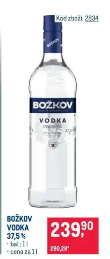 Makro Božkov Vodka nabídka