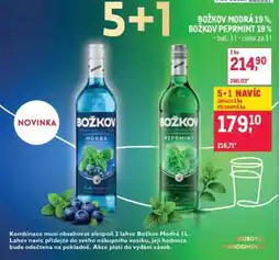 Makro BOŽKOV MODRÁ 19 %, BOŽKOV PEPRMINT 19 % nabídka