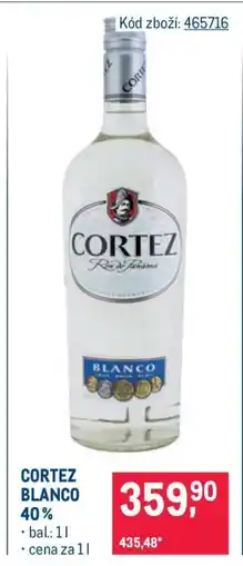 Makro Cortez blanco 40 % nabídka