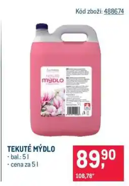 Makro Tekuté mýdlo nabídka