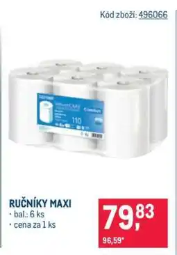 Makro RUČNÍKY MAXI nabídka