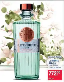 Makro Le Tribute Gin 43 % nabídka