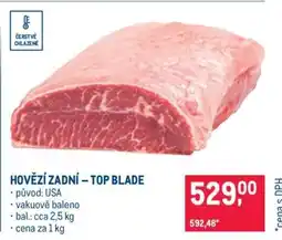 Makro HOVĚZÍ ZADNÍ – TOP BLADE nabídka