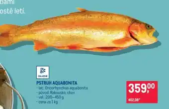 PSTRUH AQUABONITA