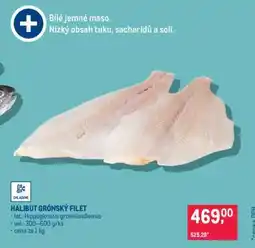Makro Halibut grónský filet nabídka