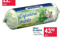 Makro Máslo bylinkové nabídka