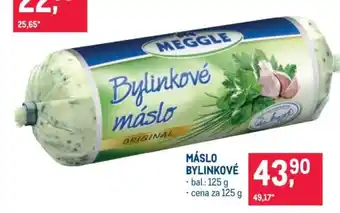 Makro Máslo bylinkové nabídka