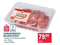 Makro Vepřová krkovice bez kosti – plátky nabídka