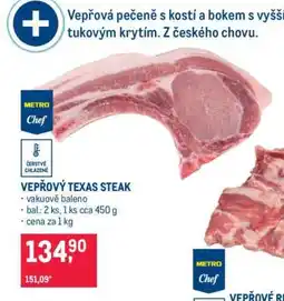 Makro VEPŘOVÝ TEXAS STEAK nabídka