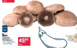 Makro Žampiony Portobello nabídka