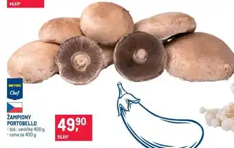 Makro Žampiony Portobello nabídka