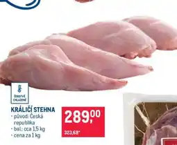 Makro Králičí stehna nabídka