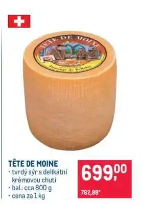 Makro Tête de Moine nabídka