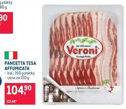 Makro PANCETTA TESA AFFUMICATA nabídka