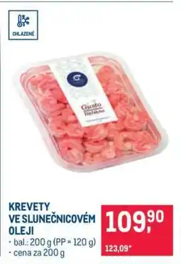 Makro KREVETY VE SLUNEČNICOVÉM OLEJI nabídka