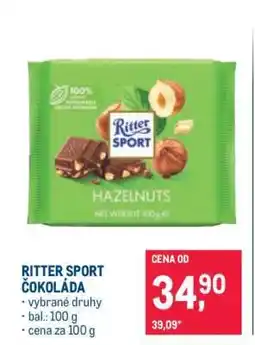 Makro Ritter Sport čokoláda nabídka