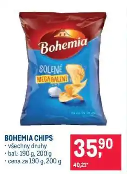Makro Bohemia chips nabídka