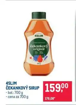 Makro 4Slim čekankový sirup nabídka