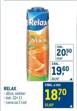 Makro Relax nabídka