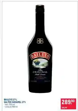 Makro BAILEYS 17 %, SALTED CARAMEL 17 % nabídka