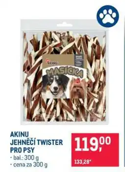 Makro AKINU JEHNĚČÍ TWISTER PRO PSY nabídka