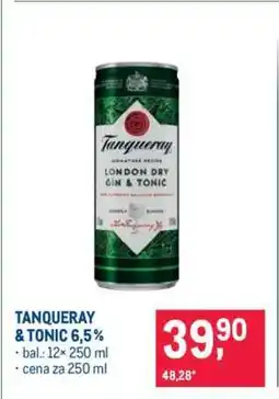 Makro TANQUERAY & TONIC 6,5% nabídka