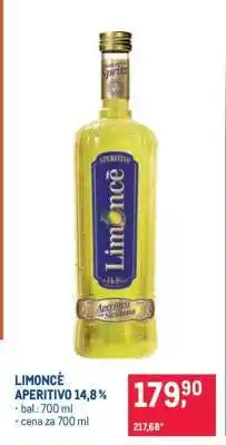 Makro LIMONCÈ APERITIVO 14,8% nabídka