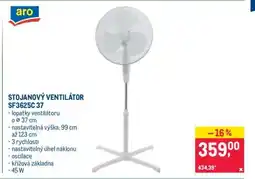 Makro STOJANOVÝ VENTILÁTOR SF3625C 37 nabídka