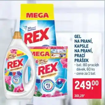 Makro GEL NA PRANÍ, KAPSLE NA PRANÍ, PRACÍ PRÁŠEK nabídka