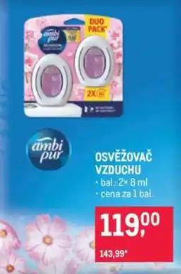 Makro Osvěžovač vzduchu nabídka