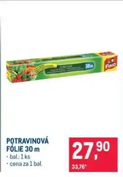 Makro Potravinová fólie 30 m nabídka