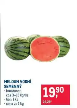 Makro Meloun vodní semenný nabídka