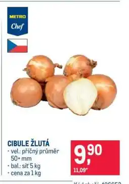 Makro Cibule žlutá nabídka