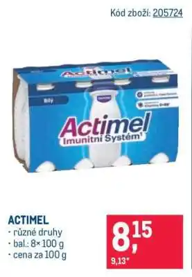 Makro Actimel nabídka