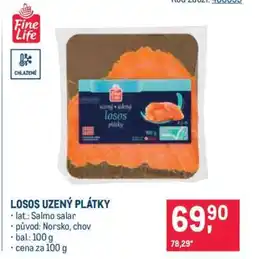 Makro Losos uzený plátky nabídka