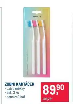 Makro Zubní kartáček nabídka