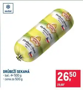 Makro Drůbeží sekaná nabídka