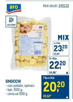 Makro Gnocchi nabídka