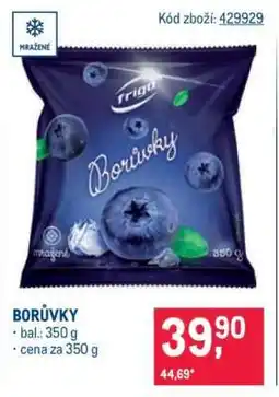 Makro Borůvky nabídka