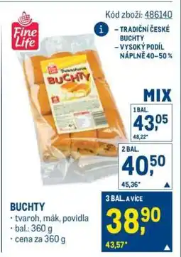 Makro Buchty nabídka