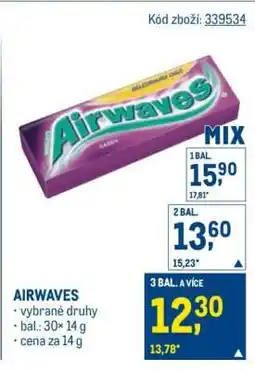 Makro Airwaves nabídka