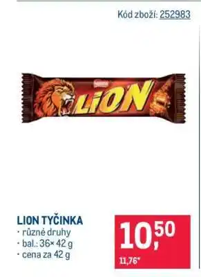 Makro Lion tyčinka nabídka