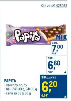 Makro Papita nabídka