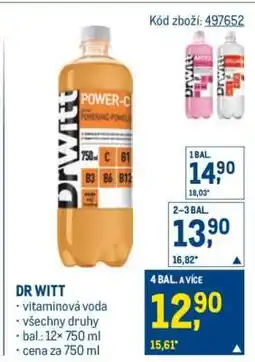 Makro Dr Witt nabídka