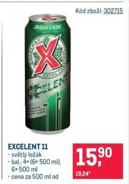 Makro Excelent 11 nabídka
