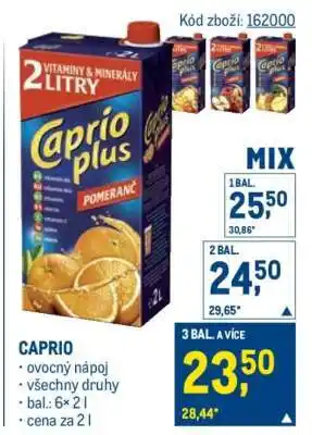 Makro Caprio nabídka